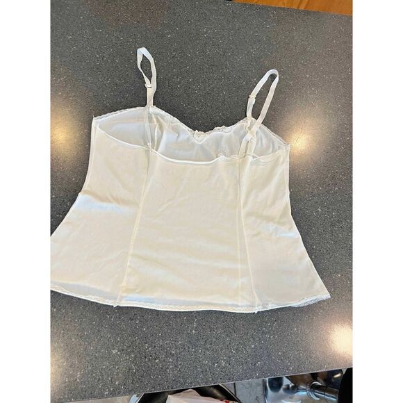 70’s long underwear with satin slip tank camisole - Picture 4 of 13